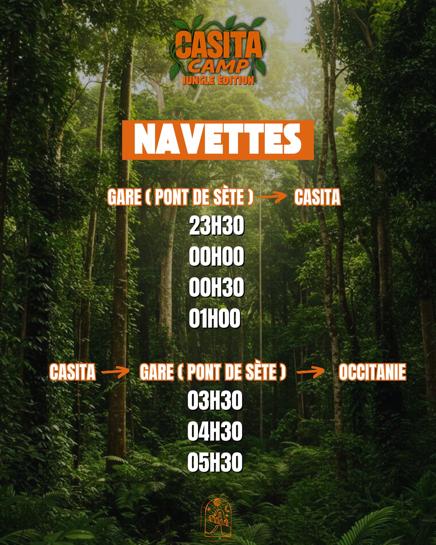 Soirée 100% JUNGLE CASITA
