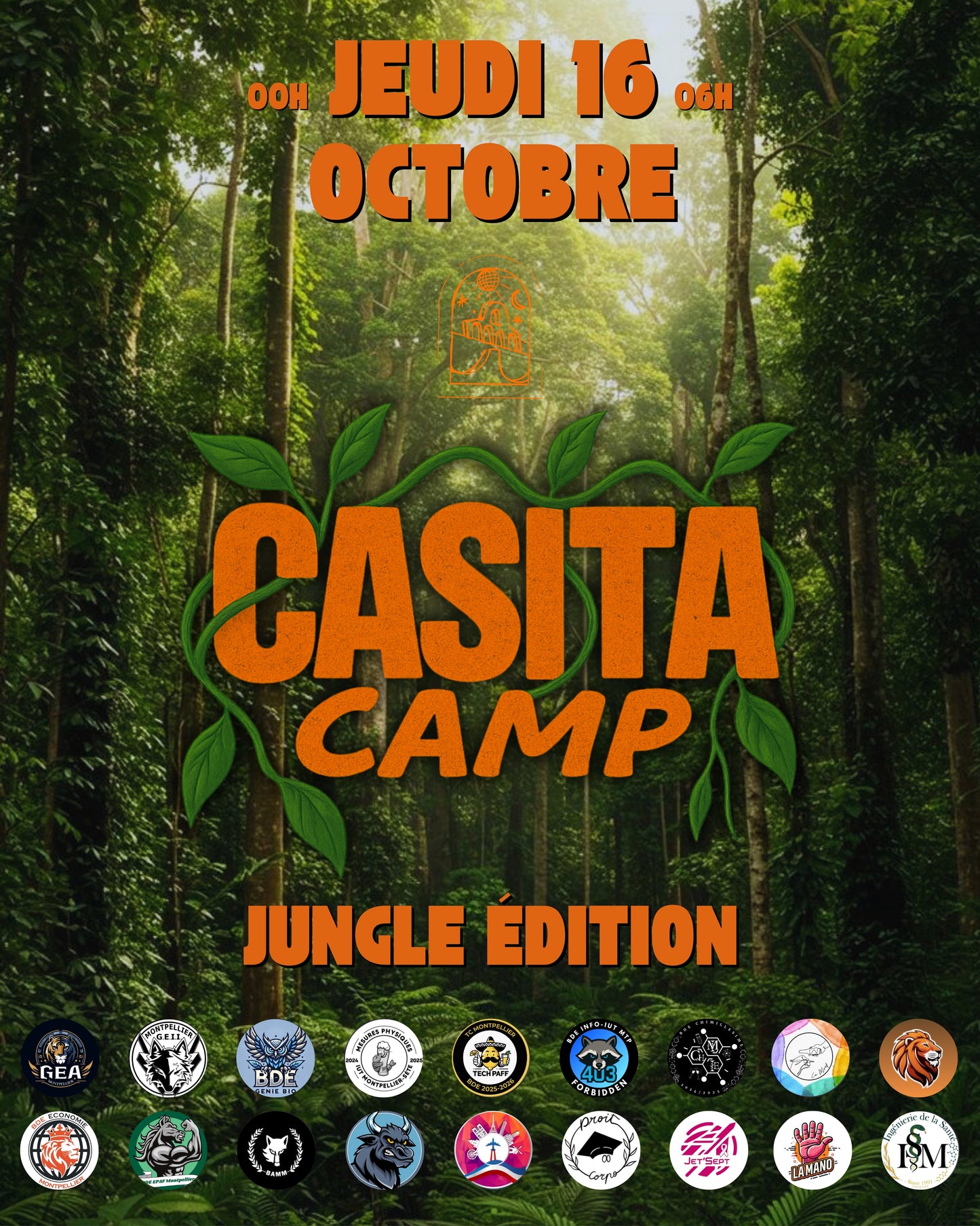 Soirée 100% JUNGLE CASITA