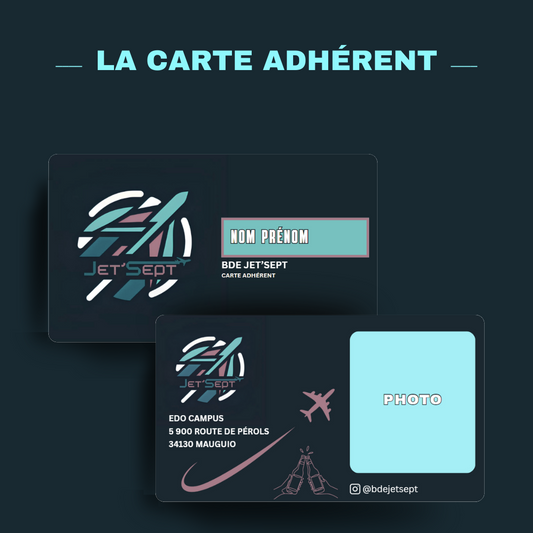Carte Adhérente 2025/2026