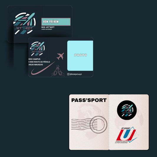 Pack Carte adhérente + Pass'sport