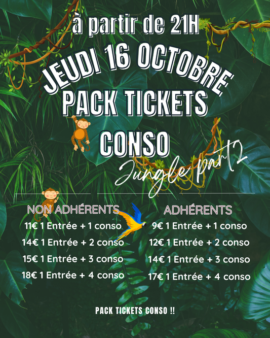Soirée 100% JUNGLE CASITA